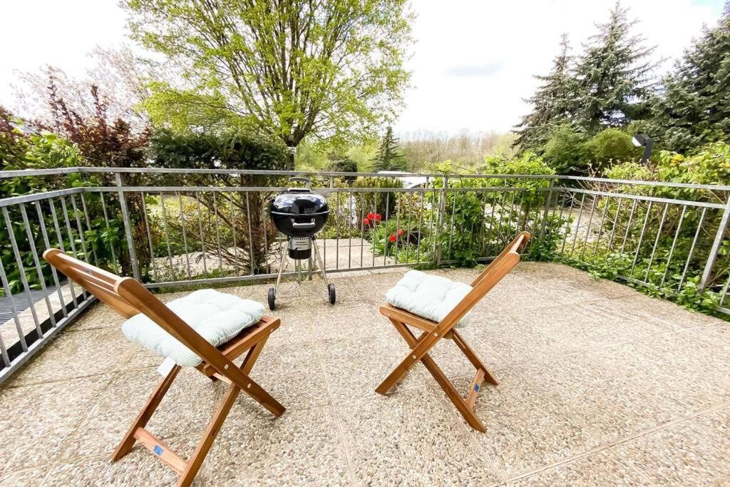Apartment Am Auensee Mit Großer Terrasse, Grill Und Privat-parkplatz Leipzig